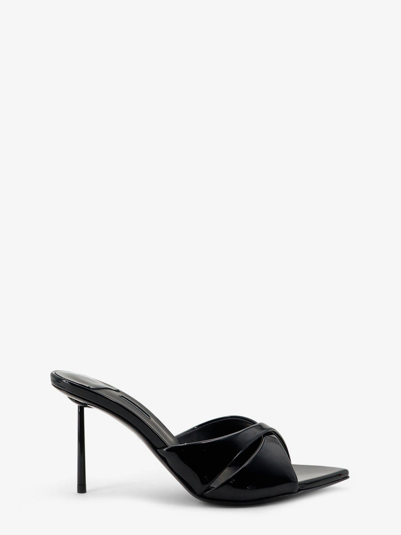 Le Silla Le Silla Shirley Patent Leather Sandals Black - World Class Fashion