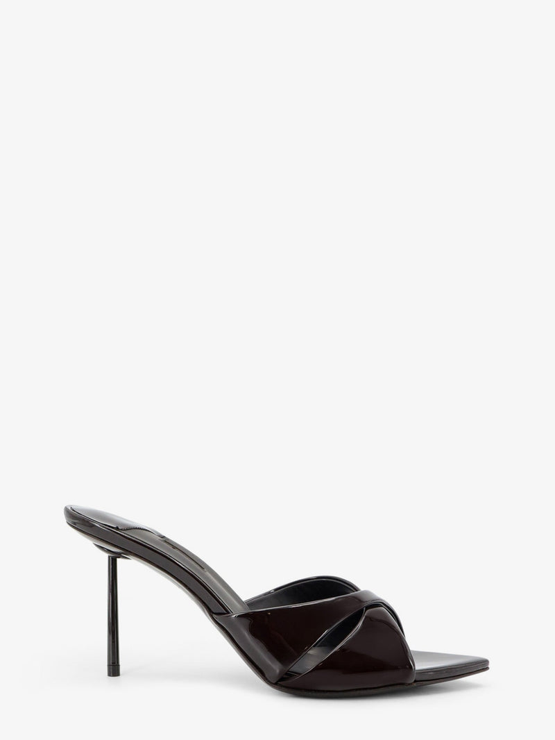Le Silla Le Silla Shirley Patent Leather Sandals Brown - World Class Fashion