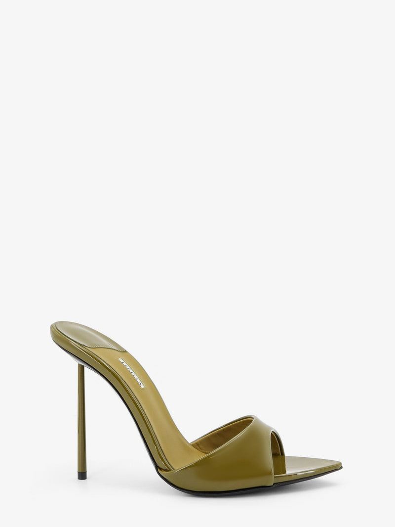 Le Silla Le Silla Bella Patent Leather Sandals Green - World Class Fashion