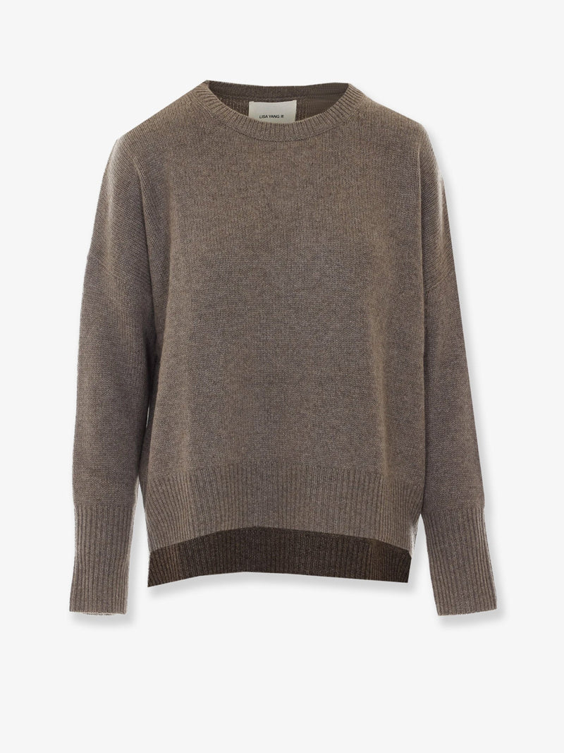 Lisa Yang Lisa Yang Mila Cashmere Sweater Brown - World Class Fashion