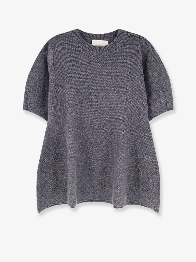 Lisa Yang Lisa Yang Mella Cashmere Top Grey - World Class Fashion