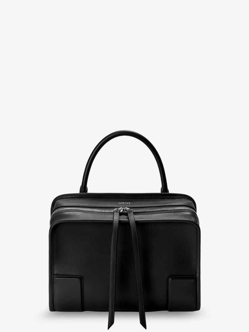 Loewe Loewe Amazona 180 Leather Handbag Black - World Class Fashion