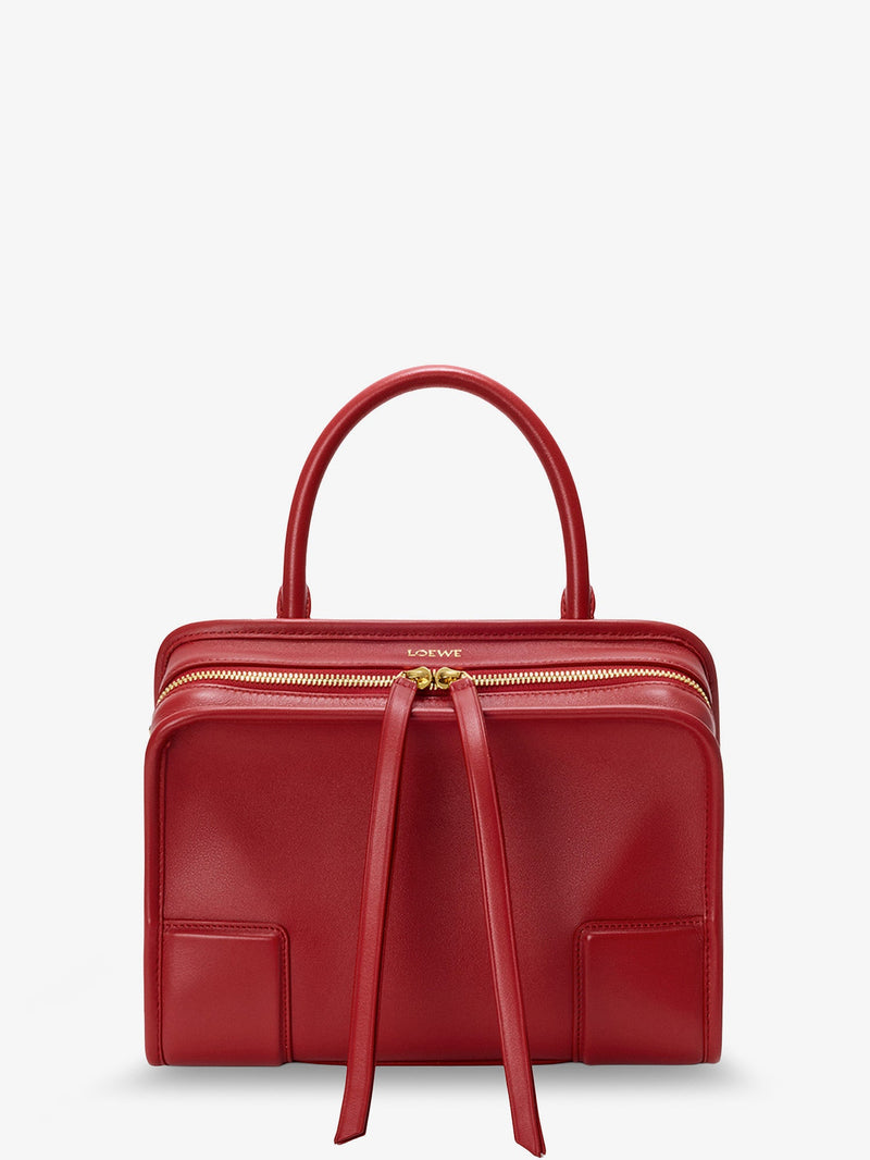 Loewe Loewe Amazona 180 Leather Handbag Red - World Class Fashion