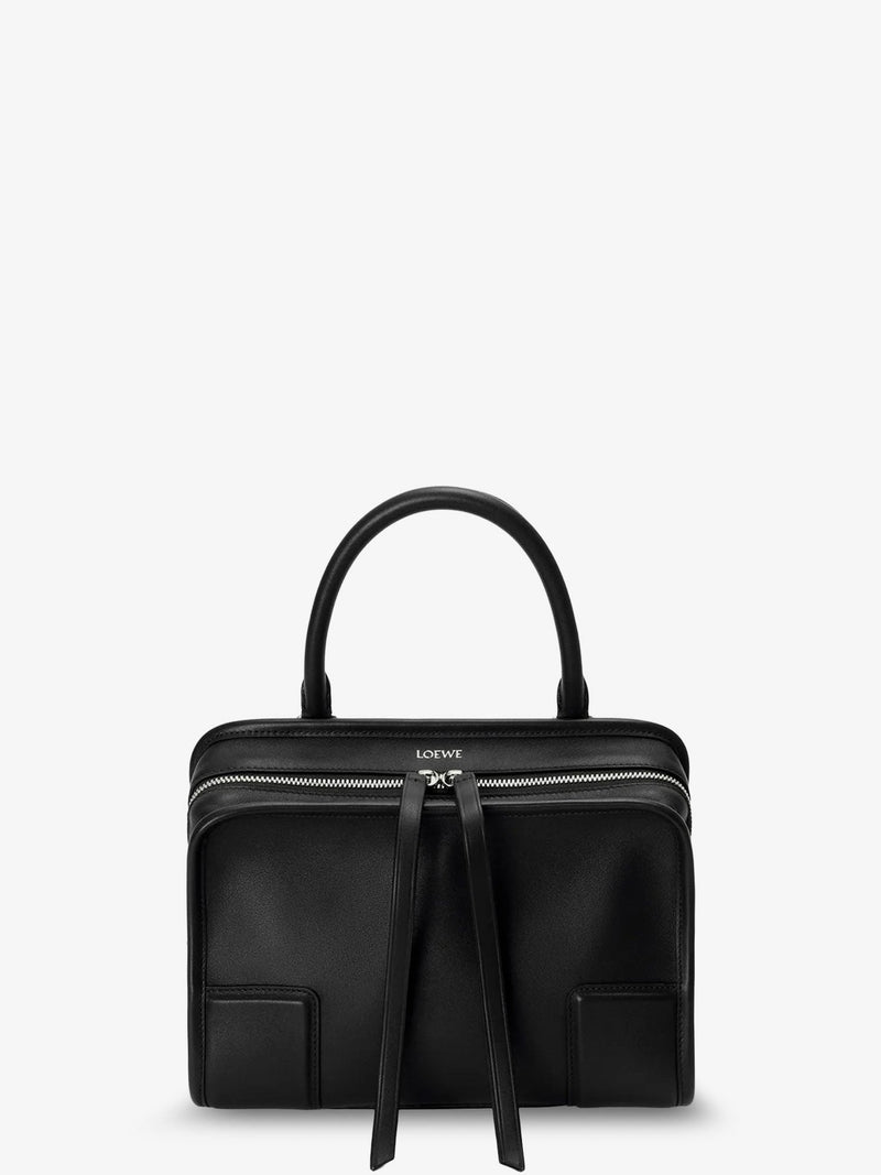 Loewe Loewe Amazona 180 Leather Handbag Black - World Class Fashion