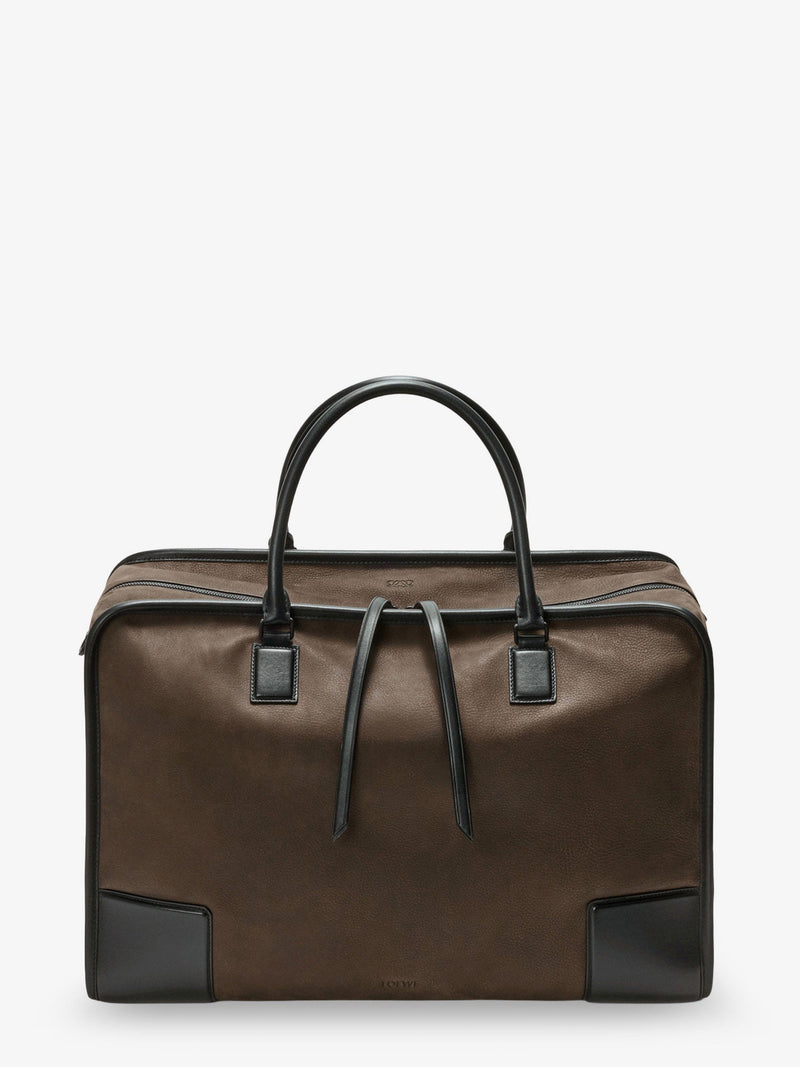Loewe Loewe Amazona 180 Duffle Nubuck Handbag Green - World Class Fashion