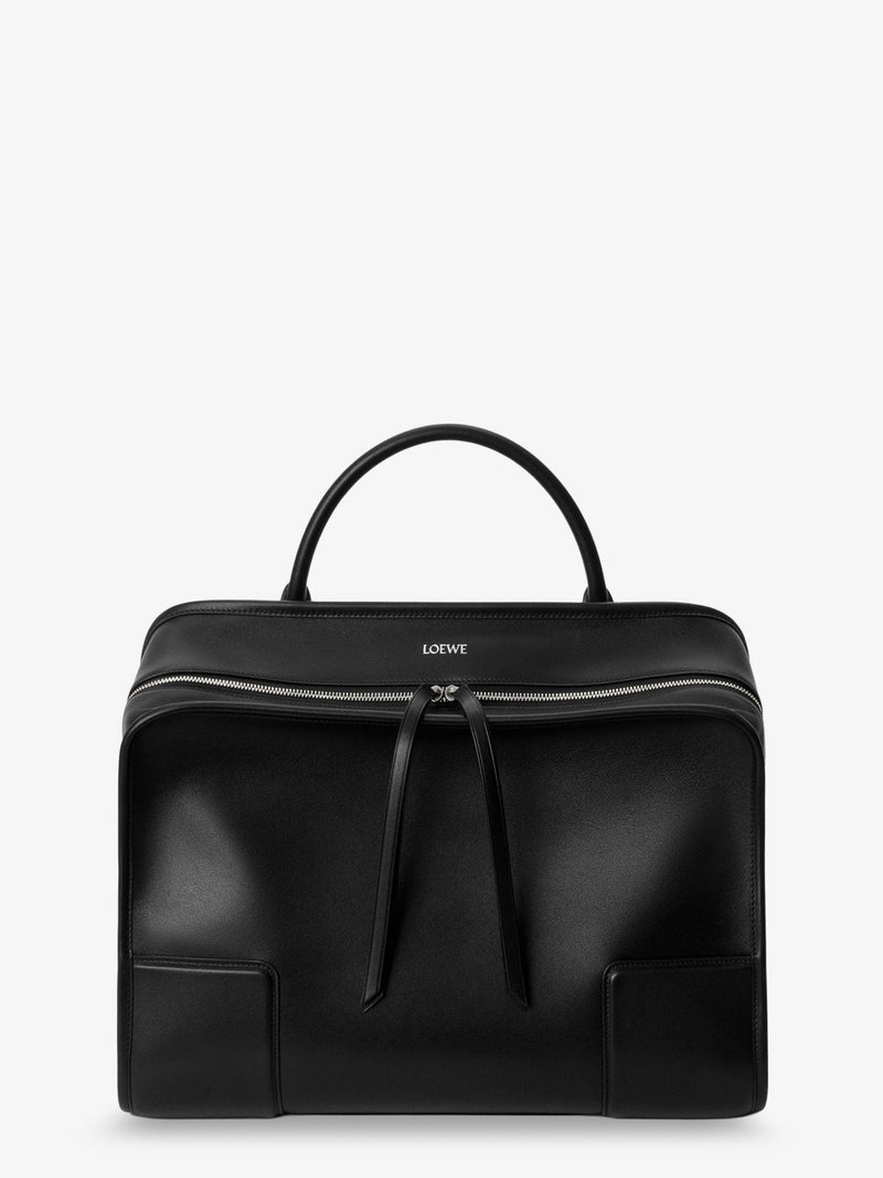 Loewe Loewe Amazona 180 XL Leather Handbag Black - World Class Fashion