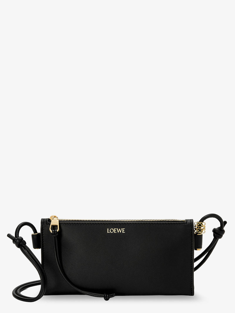 Loewe Loewe Joya Leather Crossbody Bag Black - World Class Fashion