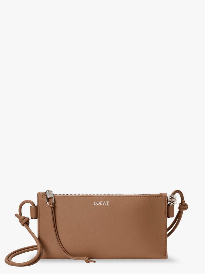 Loewe Loewe Joya Leather Shoulder Bag Brown - World Class Fashion