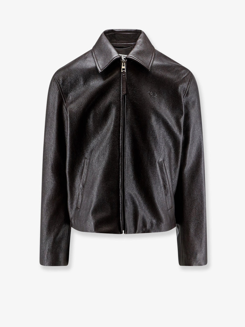 Loewe Loewe Deerskin Jacket Brown Men - World Class Fashion