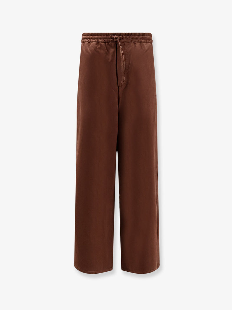 Loewe Loewe Cotton Paula's Ibiza Trousers Brown - World Class Fashion