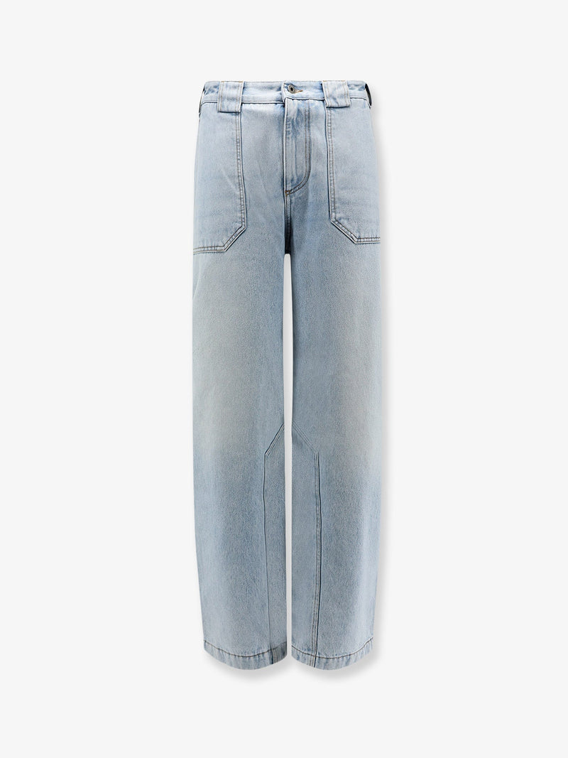 Loewe Loewe Paula's Ibiza Cotton Jeans Blue - World Class Fashion