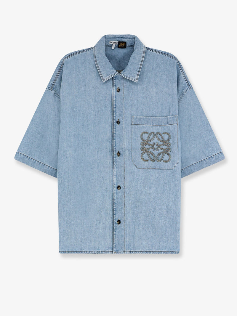 Loewe Loewe Paula's Ibiza Denim Shirt Blue - World Class Fashion
