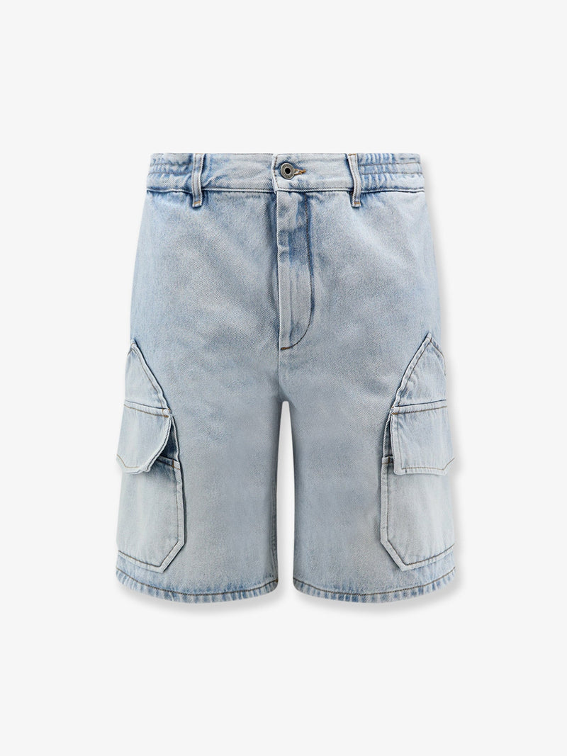 Loewe Loewe Men's Shorts with Pockets Blue - World Class Fashion