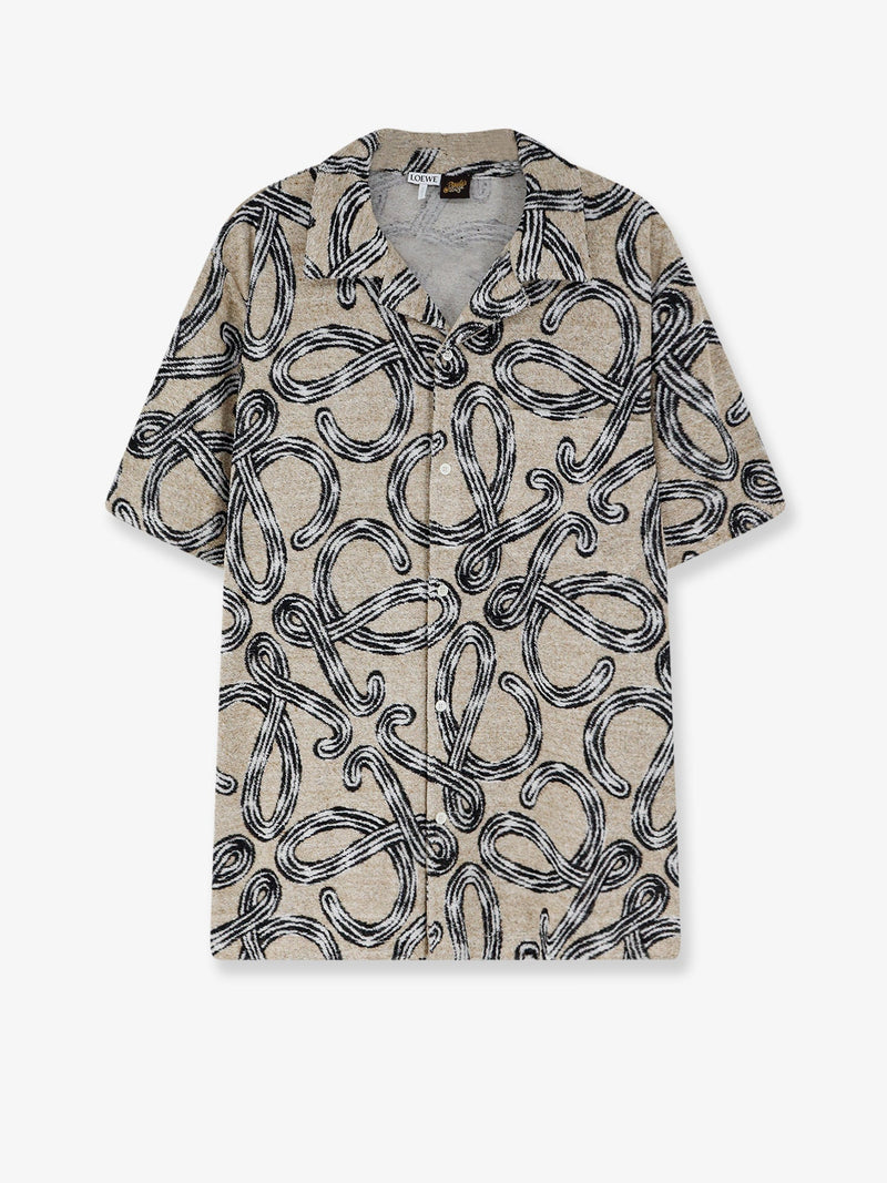 Loewe Loewe Paula's Ibiza Terrycloth Shirt Beige - World Class Fashion