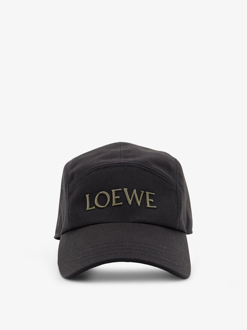 Loewe Loewe Paula's Ibiza Cotton Camp Hat Black - World Class Fashion