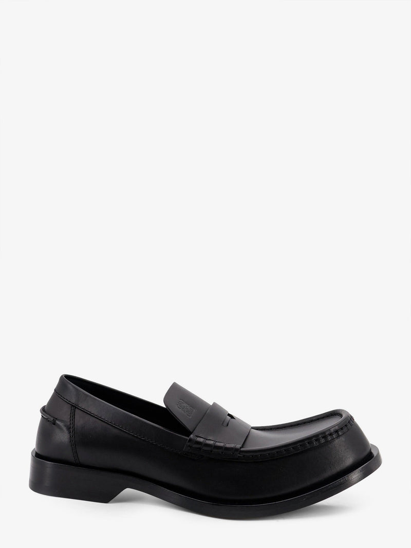Loewe Loewe Bobine Leather Loafers Black Men - World Class Fashion