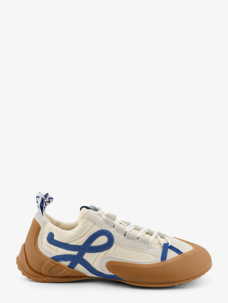Loewe Loewe Grip Nylon And Suede Sneakers With Contrasting Logo On The Side - World Class Fashion