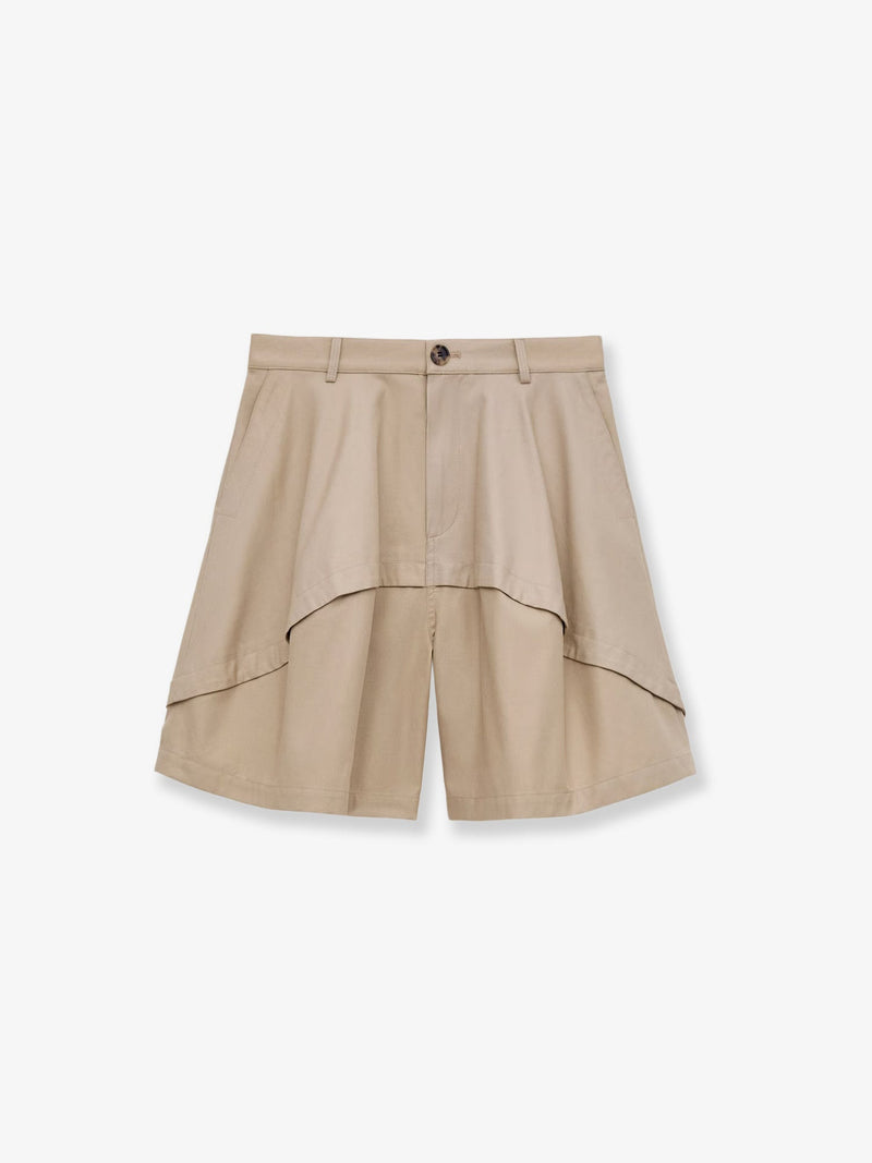 Loewe Shorts Loewe Paula's Ibiza de algodón de corte relajado color beige - World Class Fashion