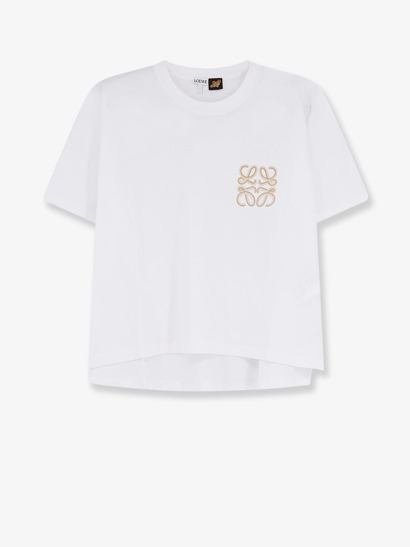 Loewe Loewe Paula's Ibiza Cotton T-Shirt White Women - World Class Fashion