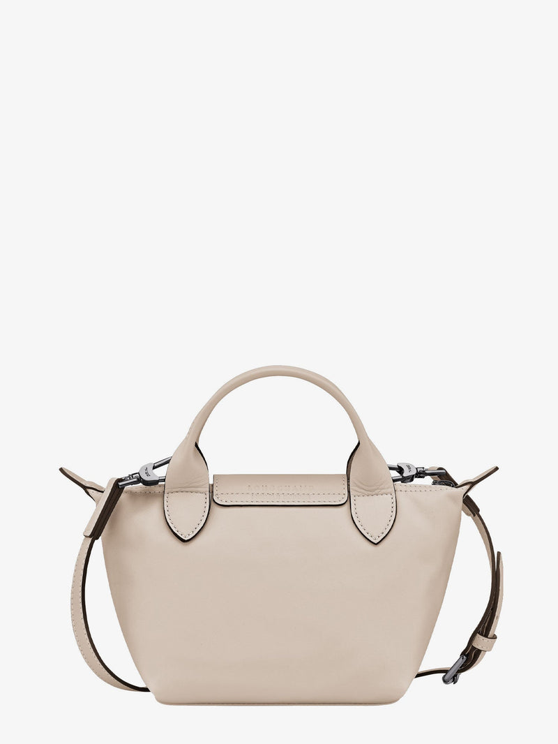 Longchamp Paris Longchamp Paris Le Pliage Xtra Leather Shoulder Bag With Engraved Logo - World Class Fashion