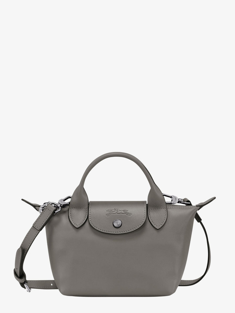 Longchamp Paris Longchamp Paris Le Pliage Xtra Leather Crossbody Bag With Engraved Logo - World Class Fashion