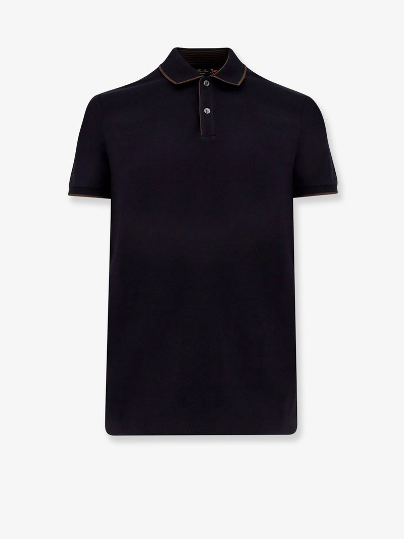 Loro Piana Loro Piana Brentwood Cotton Piqué Polo Shirt - World Class Fashion