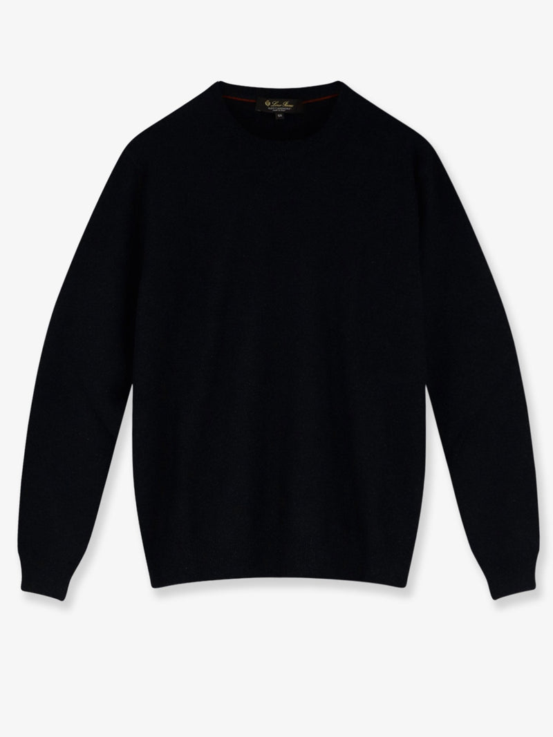 Loro Piana Loro Piana Classic Baby Cashmere Sweater Black - World Class Fashion