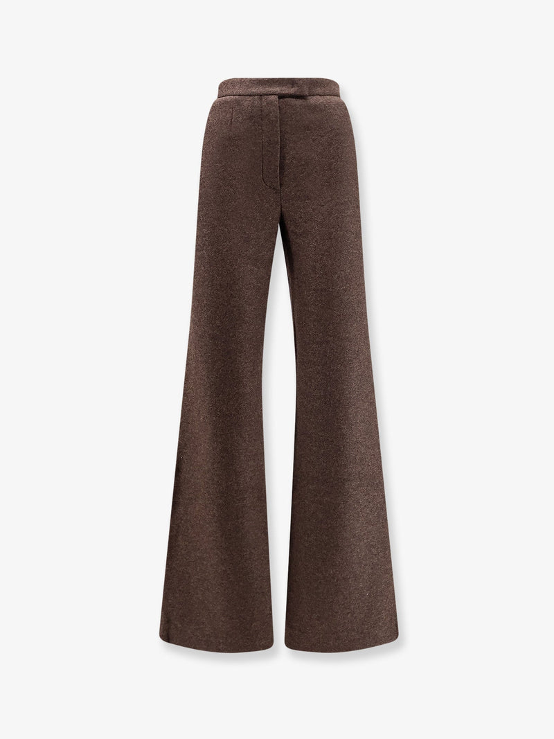 Loro Piana Loro Piana Robin Novalis Cashmere Trousers Brown - World Class Fashion