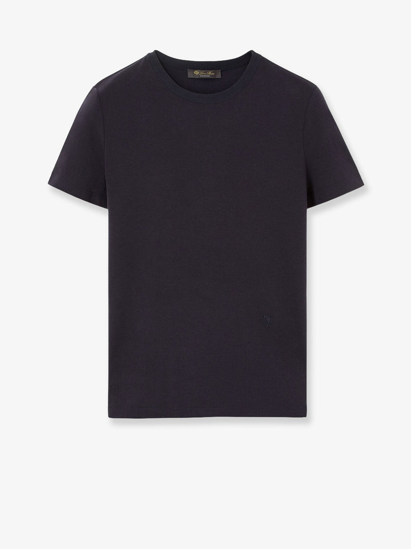 Loro Piana Loro Piana Neo My-T Cotton T-Shirt Blue - World Class Fashion
