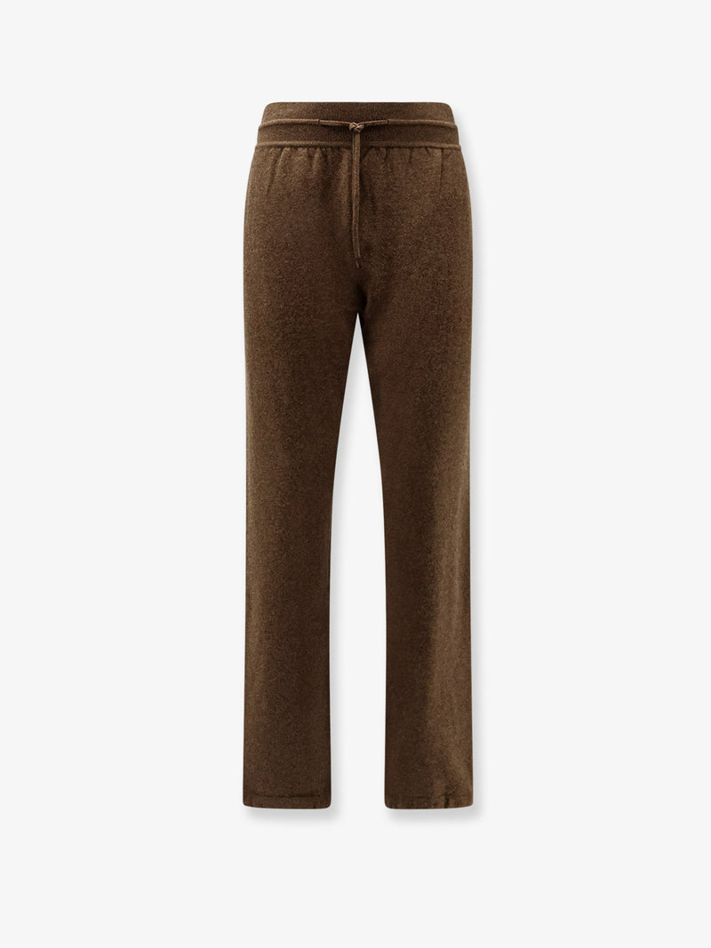 Loro Piana Loro Piana Merano Revamp Baby Cashmere Trousers Brown - World Class Fashion