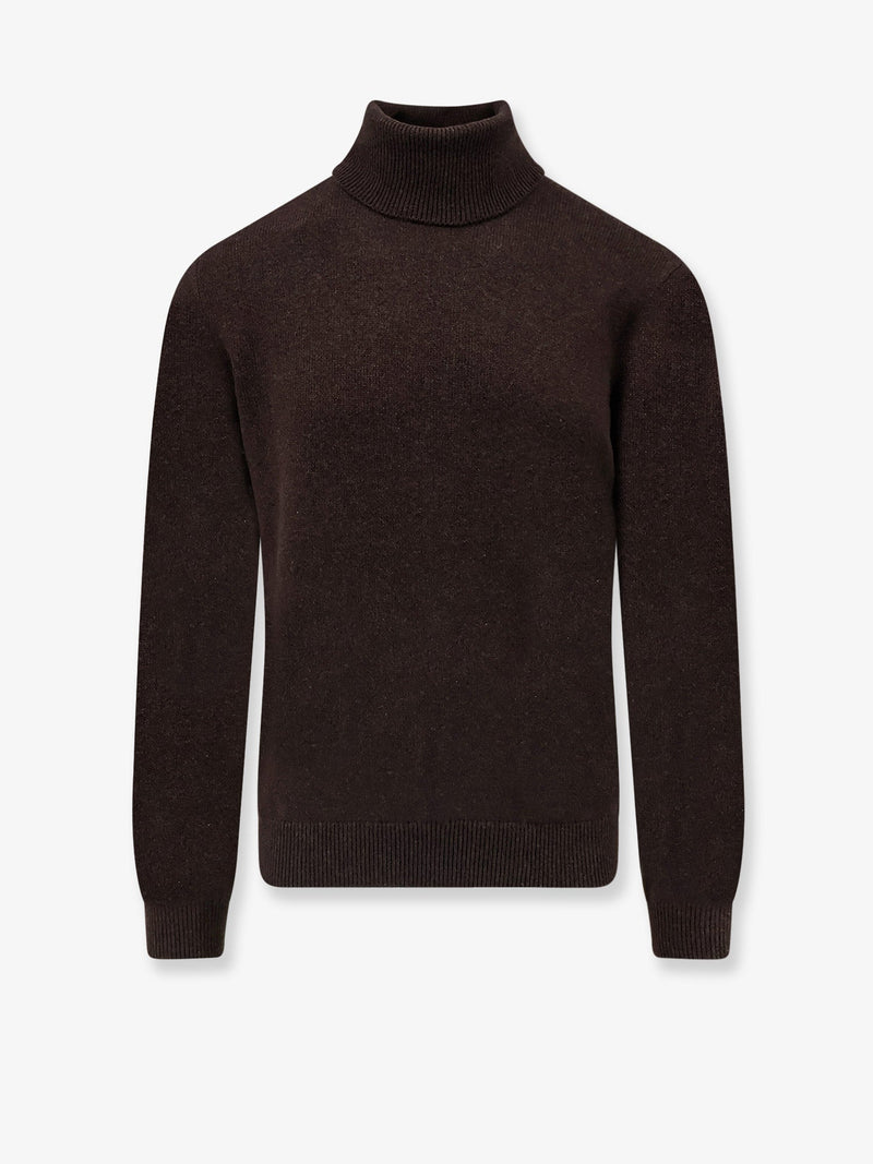 Loro Piana Loro Piana Cashmere Turtleneck Brown Men - World Class Fashion