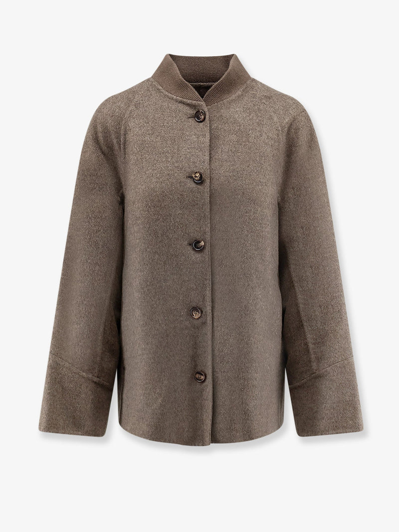 Loro Piana Loro Piana Dexton Cashmere Coat Green - World Class Fashion