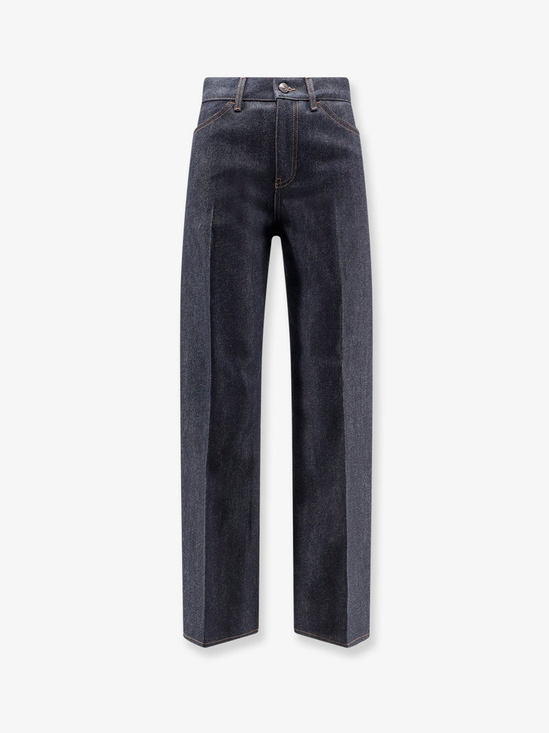 Loro Piana Loro Piana Max Trousers Blue Women Jeans - World Class Fashion