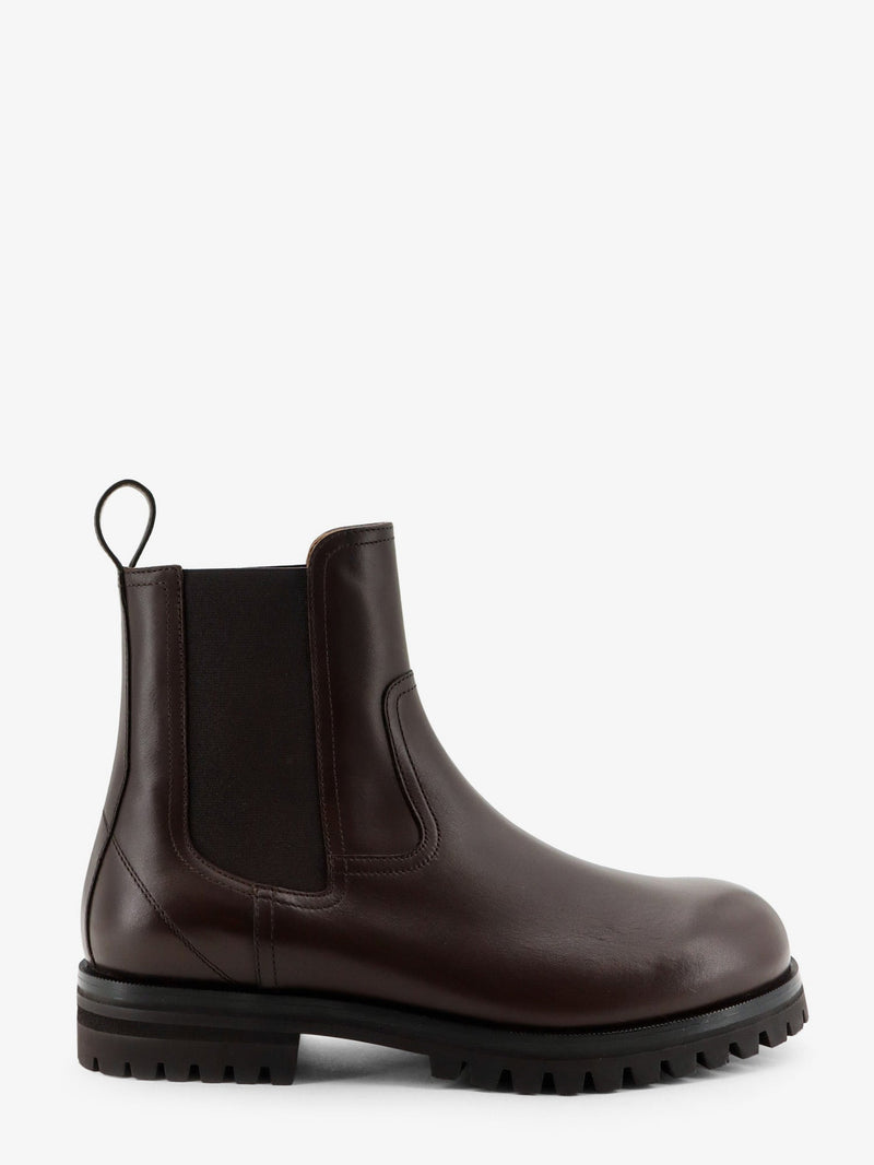 Loro Piana Loro Piana Kent Walk Leather Boots Brown - World Class Fashion