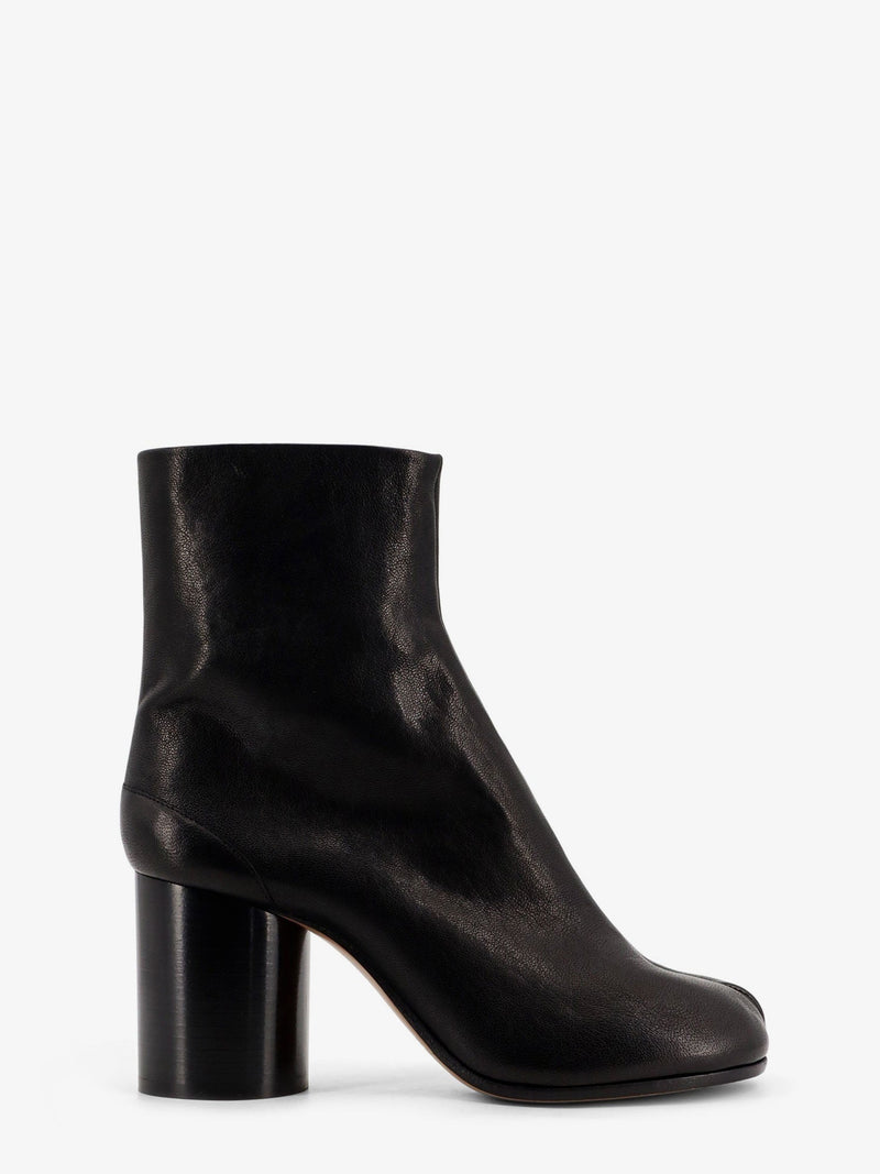 Maison Margiela Maison Margiela Leather Tabi Boots Black - World Class Fashion