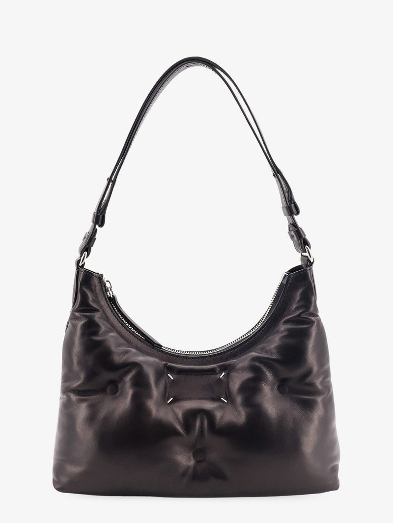 Maison Margiela Maison Margiela Glam Slam Leather Shoulder Bag Black - World Class Fashion