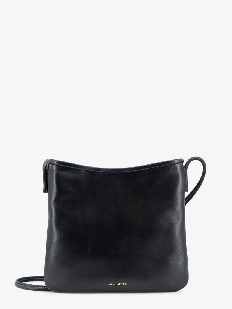 Manu Atelier Manu Atelier Fidèle Leather Crossbody Bag Black - World Class Fashion