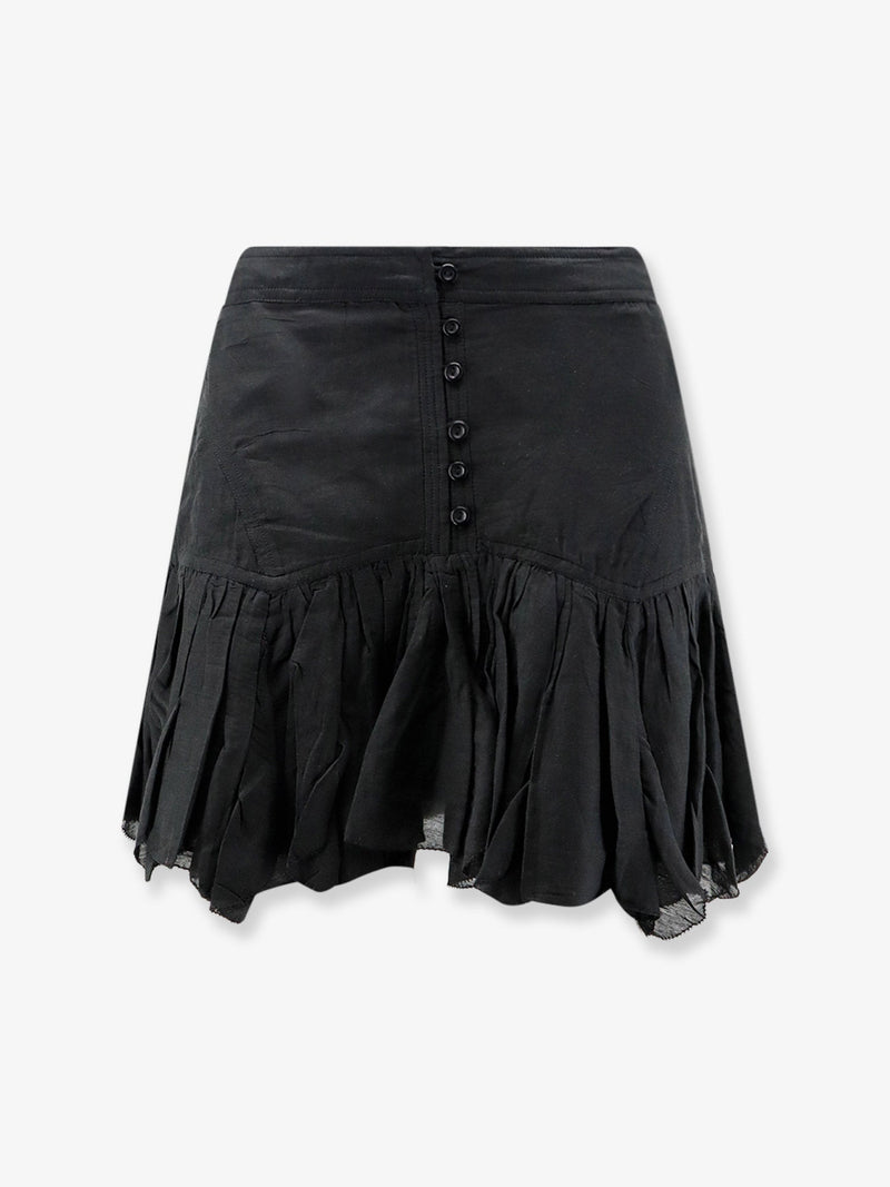 Marant Étoile Marant Etoile Daneen Organic Cotton And Viscose Skirt - World Class Fashion