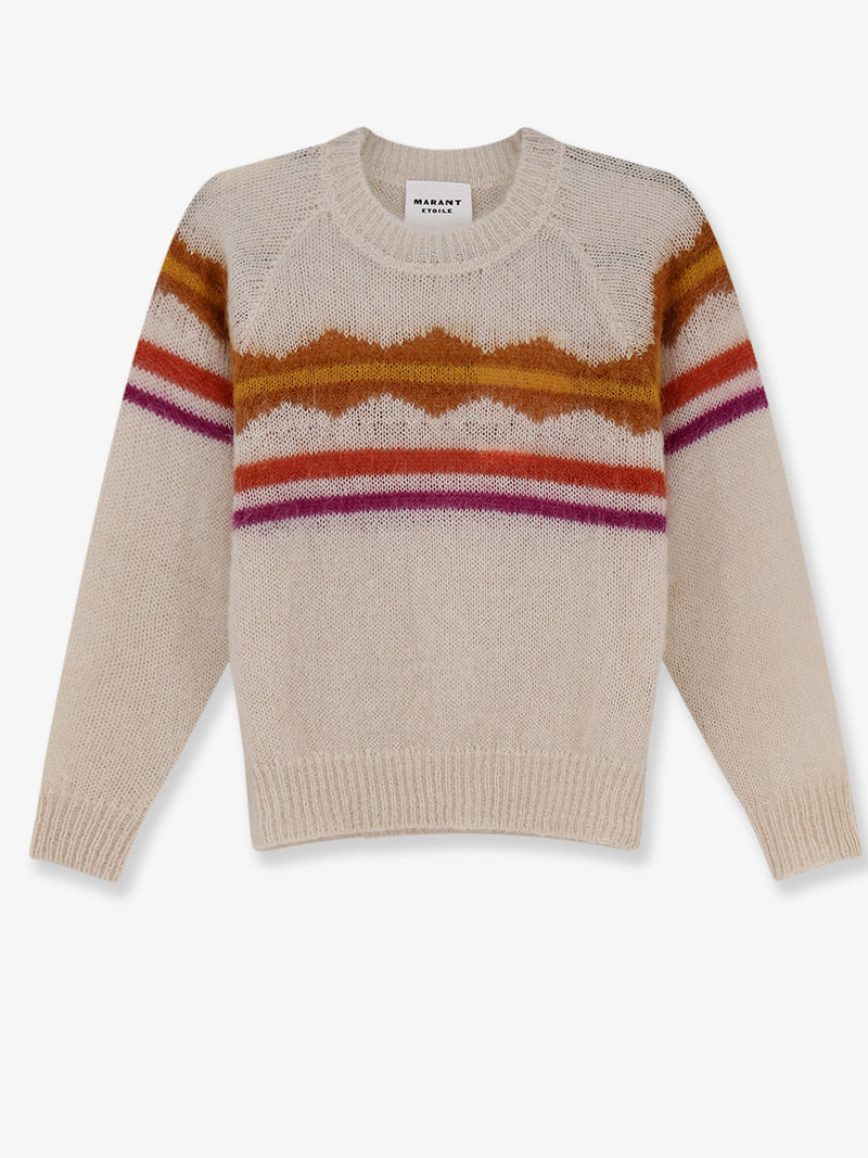 Marant Étoile Marant Étoile Monette Mohair Cashmere Sweater Beige - World Class Fashion