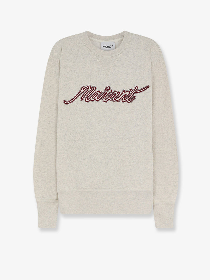 Marant Étoile Marant Étoile Rise Recycled Sweatshirt Beige - World Class Fashion