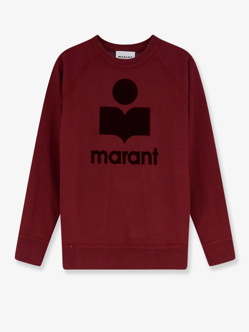 Marant Étoile Marant Étoile Milly Ny Recycled Sweatshirt Red - World Class Fashion
