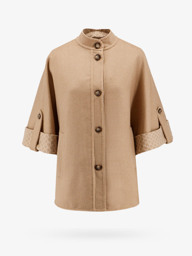 Max Mara Capa de lana virgen y cachemira beige Max Mara - World Class Fashion