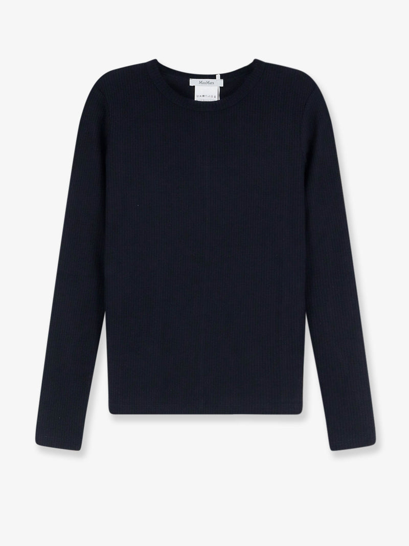 Max Mara Max Mara Mxmsalmone Lyocell And Silk T-Shirt - World Class Fashion