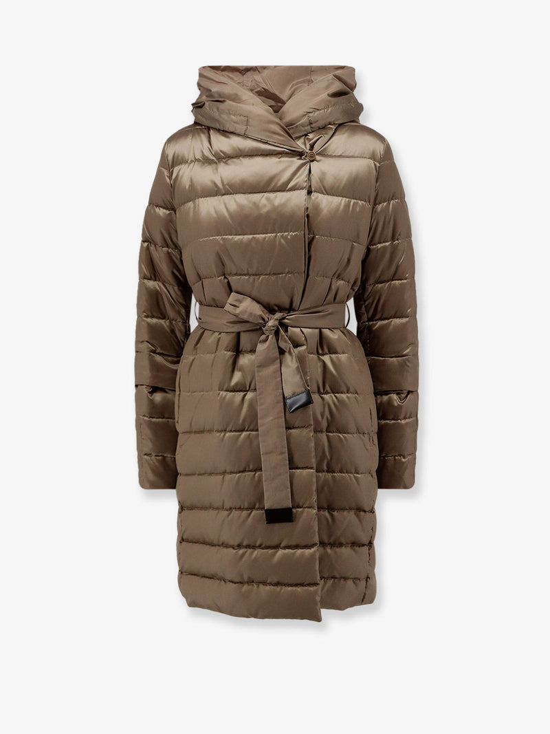 Max Mara The Cube Max Mara The Cube Novef Reversible Water-Repellent Satin Down Jacket - World Class Fashion