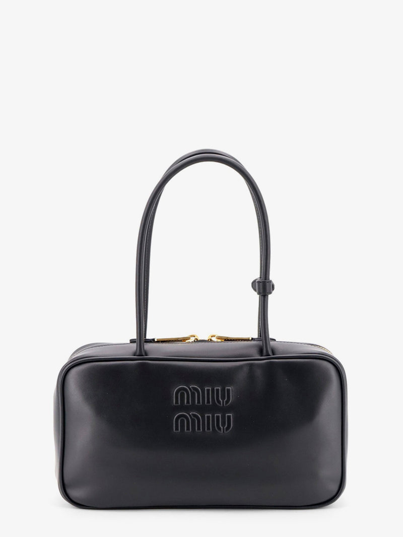 Miu Miu Bolso de Piel Beau Miu Miu Negro - World Class Fashion