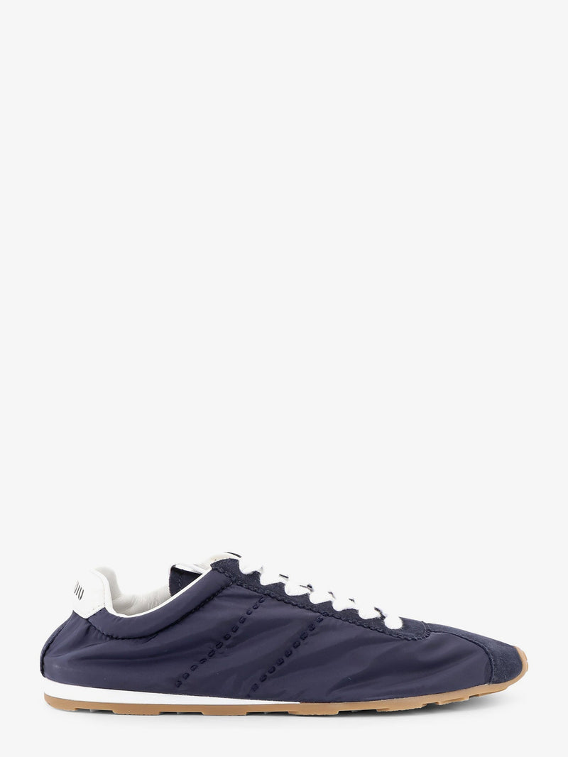 Miu Miu Miu Miu Nylon and Suede Sneakers Blue Women - World Class Fashion