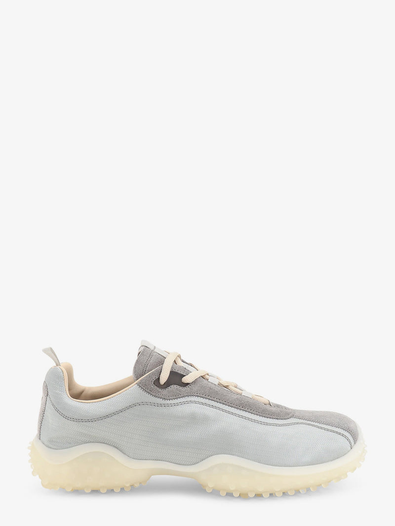 Miu Miu Miu Miu Nylon and Suede Sneakers Grey Women - World Class Fashion