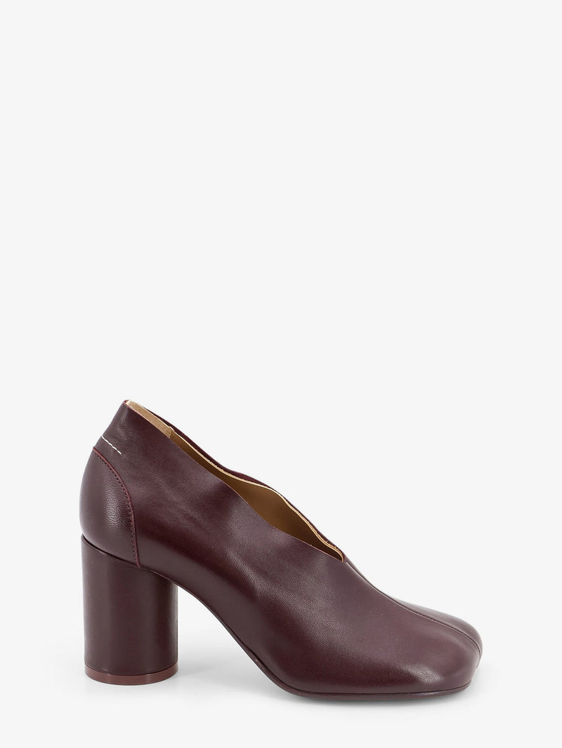 MM6 Maison Margiela MM6 Maison Margiela Leather Pump Anatomic Toe Purple - World Class Fashion