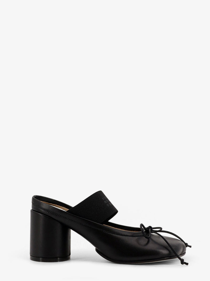 MM6 Maison Margiela MM6 Maison Margiela Numeric Anatomic Leather Sandals Black - World Class Fashion