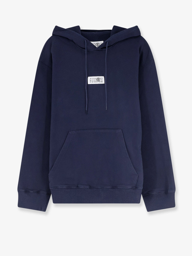 MM6 Maison Margiela MM6 Maison Margiela Organic Cotton Sweatshirt Blue Men - World Class Fashion